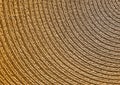 Curved lines gradient sisal fiber woven material