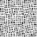 Curved net simply seamless monochrome pattern for backdrop, textile, wrapping paper and other.