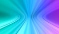 Curved purple to blue to green perspective motion lines brushed gradient Royalty Free Stock Photo