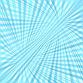 Curved burst background - vector graphic design from swirling rays in light blue tones