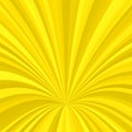 Curved ray burst design background - vector graphic from striped rays Royalty Free Stock Photo