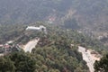 A curved road captured beautifully in the hills by a young photographer