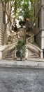 Curved stair detail Istanbul