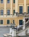 Curved StairCase With Wall of Building