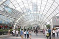 Curved steel structure building in SHENZHEN nanshan central square