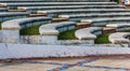 Curved Stone Benches