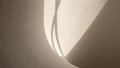 Shadows on a beige background creating an abstract play of light and Royalty Free Stock Photo