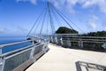 Curved Suspension Bridge