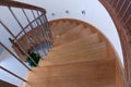 Curved Timber Stairs Balustrade Walls