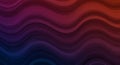 Curved, wavy lines create an abstract pattern with a gradient effect flowing from deep Royalty Free Stock Photo