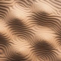 Curves and ridges flowing across the surface forming a visually engaging Royalty Free Stock Photo