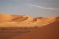 Curves of sand Royalty Free Stock Photo