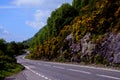 Curvey Road in the Scottish Highlands