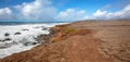 Curving Bluff Trail on the Rugged Central California coastline at Cambria California United States