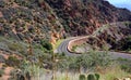 Curving Mountain Road