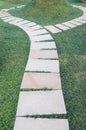 Curving pavement