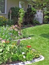 Curving Perennial Bed