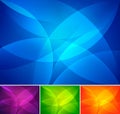 Curvy abstract background Royalty Free Stock Photo