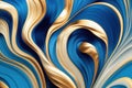 Curvy creative abstract wavy effects color curves flow minimalist luxury stylish trendy colorful waves art modern Royalty Free Stock Photo