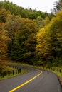 Curvy Autumn Mountain Roads - West Virginia