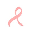 Curvy pink ribbon