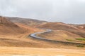 Curvy Road in Iceland