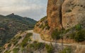 Curvy Road in Scenic Rocky Mountains