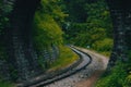 Toy train track- Kalka Shimla Railway Royalty Free Stock Photo