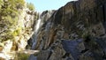 Cusarare waterfall, Copper Canyon. Mexico Royalty Free Stock Photo