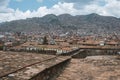 Cusco city by day Royalty Free Stock Photo
