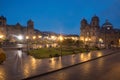 cusco,cuzco peru,peruvian,cathedral arquitecture at night
