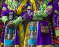 CUSCO - PERU - JUNE 06, 2016 : Peruvian dancers at the parade in