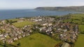 Cushendall Village in Co Antrim Northern Ireland