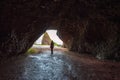 Cushendun Cave in Northern Ireland