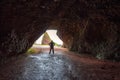 Cushendun Cave in Northern Ireland