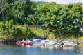 Cushendun harbour