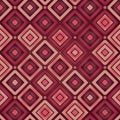 Cushion red bright seamless pattern