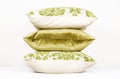 Cushions in green