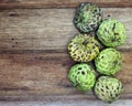 Custard apple fruit Royalty Free Stock Photo