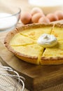 Custard Pie Royalty Free Stock Photo