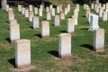 Custer National Cemetery at Little Bighorn Battlefield National Royalty Free Stock Photo