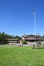 Lodge in Custer State park in South Dakota USA Royalty Free Stock Photo