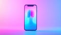 AI Mind and Smartphone Concept â Digital Brain in Futuristic Interface. Ai Generated Royalty Free Stock Photo