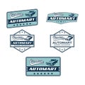 Custom automart logo vector