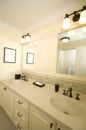 Custom bathroom with tile work Royalty Free Stock Photo