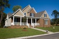 Custom brick home 7 Royalty Free Stock Photo