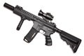 Custom build compact size M4A1 assault carbine Royalty Free Stock Photo