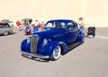 Custom Car: 1937 Chevy with Rumble Seat Royalty Free Stock Photo