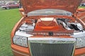 Custom Chrysler 300: Engine Compartment Royalty Free Stock Photo