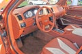 Custom Chrysler: Interior Royalty Free Stock Photo